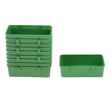 Imagem de U/D 10 alimentos, tigela de água, gaiola de pássaros, alimentador de plástico para papagaio, ararara, periquito, periquito, calopria, gaiola de fintilhão, ferramenta nova
