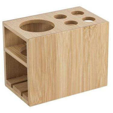 Imagem de Porta Escova De Dentes Organizador Em Bambu Eco - Mimo Style