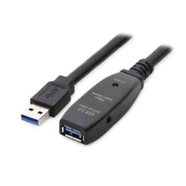 Imagem de Cabo Extensor USB 3.0 Ativo Repetidor Macho X Fêmea 5 Metros Comtac 9373