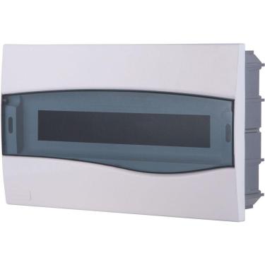 Imagem de Quadro de Distribuição de Embutir 18 DIN ou 12 NEMA Tramontina com Porta Transparente Tramontina