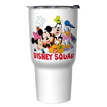 Imagem de Disney Caneca de viagem isolada de aço inoxidável Squad 765 ml, multicolorida