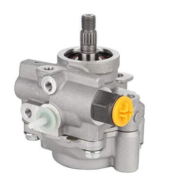 Imagem de Suuonee Bomba de direção hidráulica, bomba de direção hidráulica de liga de alumínio 21-5875 apto para 1993-1997 1.6L 1.8L