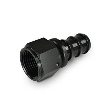 Imagem de Kraken Automotive - 10AN Straight Push Lock/Push On Mangueira End Preta