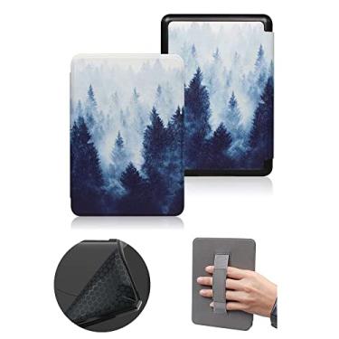 Imagem de Capa macia de 15 cm para Kindle 11ª geração, versão 2022 - não serve para Kindle Paperwhite de 11ª geração - Capa à prova d'água e à prova de quedas com função de despertar/hibernar automática