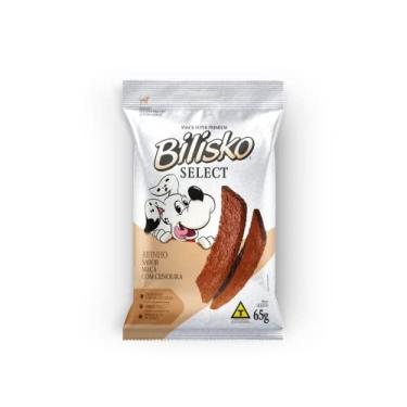 Imagem de Petisco Bilisko Bifinho Sabor Maçã e Cenoura para cães - 65g