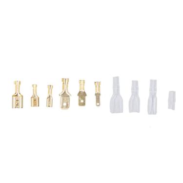 Imagem de Twidec/360pcs 2.8/4.8/6.3mm Quick Splice Conector Spade Fio Macho e Fêmea, Crimp Terminal Block Sortimento Kit para Moto