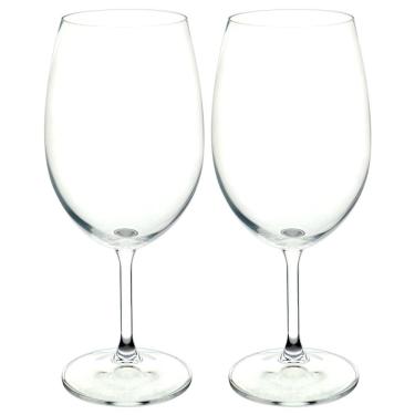 Imagem de Conjunto de Taças para Água Bohemia Anna 580 ml em Cristal Ecológico – 2 Peças