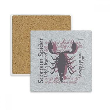 Imagem de Discover World Tapete para copo de lagosta com organismo marinho quadrado, suporte de subplaca, pedra isolante