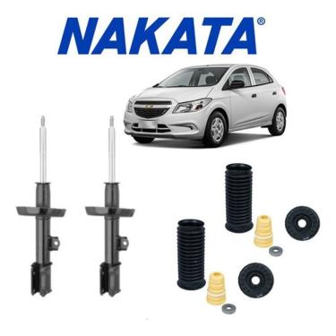 Imagem de Par Amortecedor Dianteiro Nakata Spin 2012 A 2014 + Kit Batente