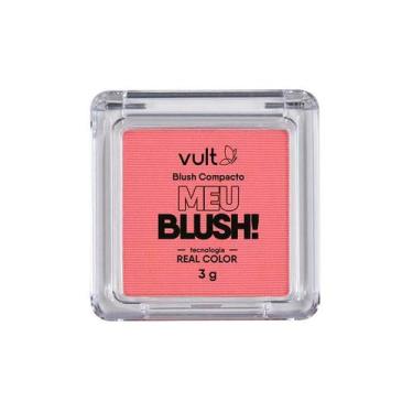 Imagem de Blush Compacto Vult Meu Blush Cor Rosa Perolado 3G