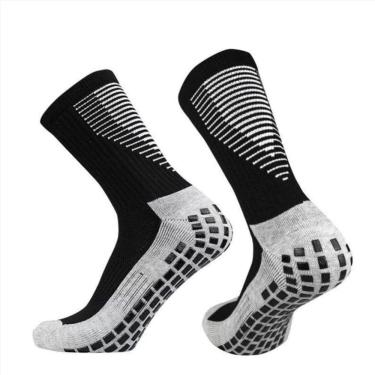 Imagem de Meia Esportiva Gold Sports Futebol Titan Anti - Derrapante Adulto
