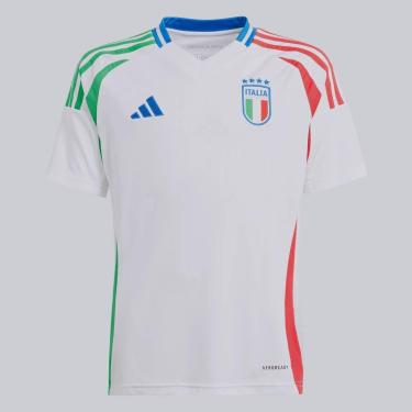 Imagem de Camisa Adidas Itália Away 2024 Juvenil-Unissex