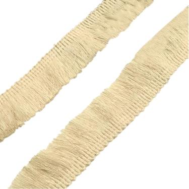 Imagem de Franja de poliéster de 25 metros, acabamento de franja de borla de 2,5 cm de largura, fita decorativa de renda boho acabamento de borda de tecido para meninas roupas cortina vestido saia bolsa costura