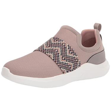 Imagem de Clarks Tênis feminino Nova Way, Stone Combi, 6.5