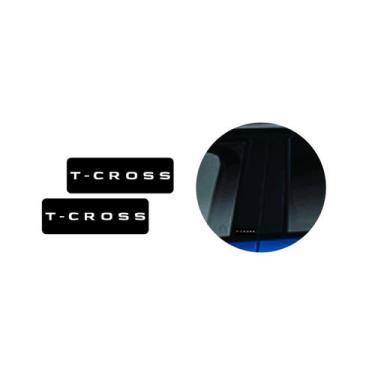 Imagem de Par Aplique Volkswagen Tcross Resinado Coluna Paralama Etc - Proper Au