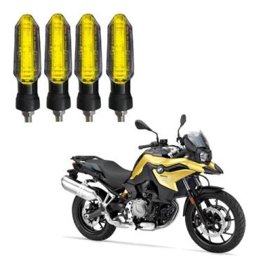 Imagem de Kit Seta para Moto BMW G 450 X Pisca Led Universal P53 12V Esportivo 2