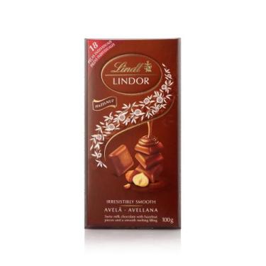 Imagem de Chocolate Lindt Lindor ao Leite Hazelnut Single 100g
