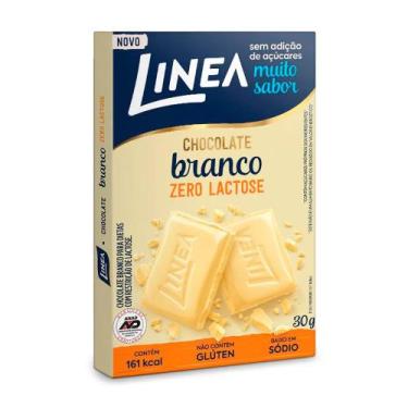 Imagem de Chocolate Branco Linea Zero Lactose 30g - Línea
