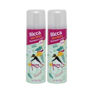 Imagem de Kit 2 Shampoo A Seco Cuca Fresca Menta Compacto Antioleosidade Ricca 5