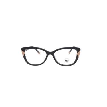 Imagem de Armação Óculos Grau Acetato Gatinho Luxo Feminino MMÓculos - MM Óculos