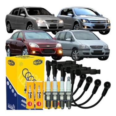 Imagem de Jogo Cabos Velas Ignição Vectra Gtx Zafira 2009 Á 2011 - MAGNETI MAREL