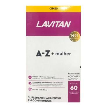 Imagem de Suplemento Lavitan A - Z + Mulher 60Cp - Cimed - Cimed Industria De Me