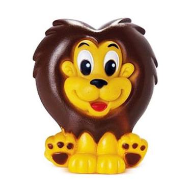 Imagem de Brinquedo De Vinil Para Bebê A Partir De 3 Meses - Leão - Maralex