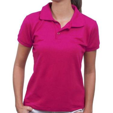 Imagem de Camisa Polo Feminina Camiseta Gola Atacado Uniforme Piquet - Vesttuari