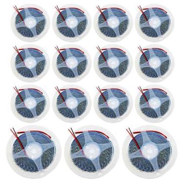 Imagem de Kit 15 Rolos Fita Led 2835 5M 120 Leds/M 12V Ip20 10W 3000K - Tradesta