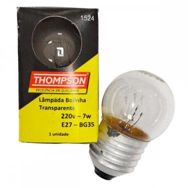 Imagem de Lampada Bolinha Thompson 7Wx220V Clara - Kit C/10 Pecas, Clara, 220V