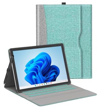 Imagem de SSS·GRGB A capa serve para Microsoft Surface Pro 7/Pro 7+/Pro 6/Pro 5/Pro 4 de 12,3 polegadas, portfólio de visualização de vários ângulos, com suporte para caneta e bolso, compatível com teclado tipo