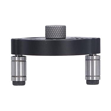 Imagem de Acessório de Perfurador de Orifícios de Liga de Alumínio, Gabarito de Posicionamento Central Auto-adaptável Com Soquete de Broca de 6/8/10 Mm para Madeira