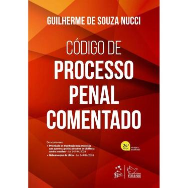 Imagem de Código de Processo Penal Comentado - 24ª Edição (1403)
