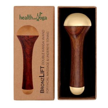 Imagem de Frasco de óleo facial Kansa Wand HealthandYoga BronzLift com beleza - 