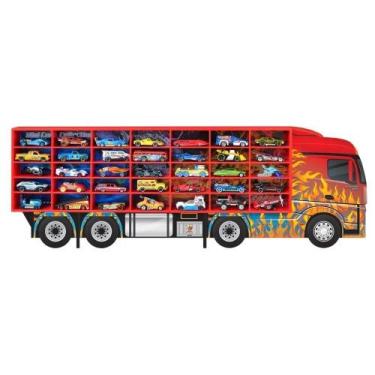 Imagem de Estante Expositor Para Hotwheels  35 Carrinhos ( Caminhão) - JUNGES, V