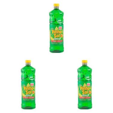 Imagem de Kit 3 Und Desinfetante Pinho Sol Limão 1l