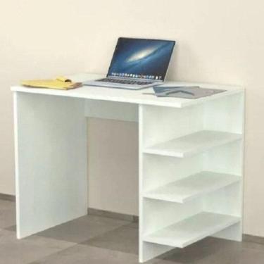 Imagem de Mesa Para Computador Jacoob 100% Mdf Escrivaninha Pc Notbook