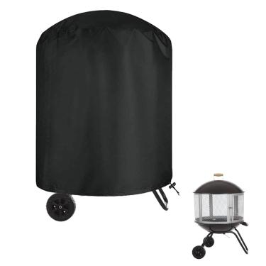 Imagem de DONSIQIZZ Capa Para Fogueira Sense 01471, 600D, Resistente À Prova D'Água, Área Externa, Lareira A Gás Propano, Pátio Externo