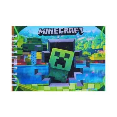 Imagem de Livro De Colorir Minecraft Bobbie Goods 50 Folhas Capa Dura180G - Magi
