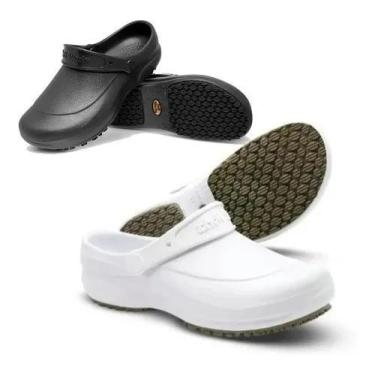 Imagem de Sapato antiderrapante babuche bb60 ca 27921 soft works, 41/42, PRETA