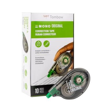 Imagem de Tombow Fita corretiva 68720, linha única, pacote econômico, 1/6 polegadas x 394 polegadas, 10/PK, WE