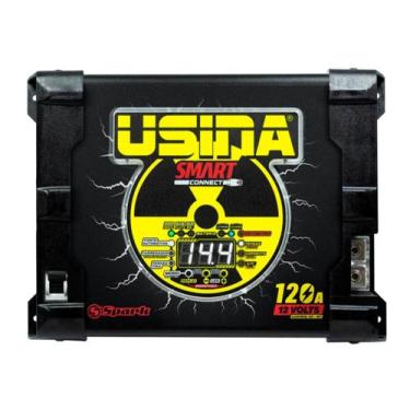 Imagem de Fonte carregador bateria spark usina connect 120a som trio
