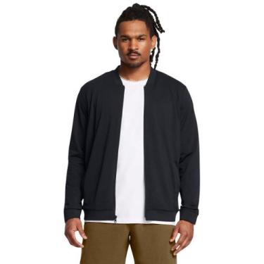 Imagem de Jaqueta Bomber de Treino Masculina Under Armour Meridian, Preto, G