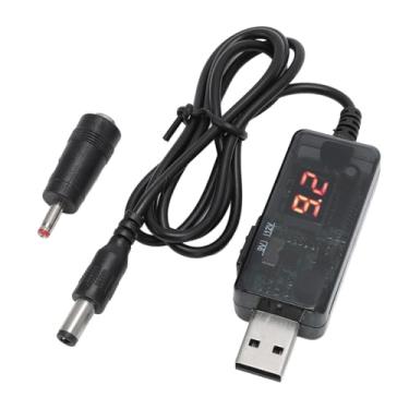 Imagem de GOWENIC Cabo De Roteador Power Bank, Usb Boost Com Display Digital Hd 9 V E 12 Para Alimentar Roteadores, Modem Óptico Outros Dispositivos Através Da Porta