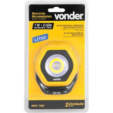 Imagem de Refletor Recarregável Led Cob 700 Lm Rrv 700 Vonder