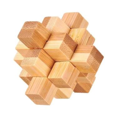 Imagem de Crianças Montessori Quebra-cabeça De Madeira IQ Brinquedo Educacional 