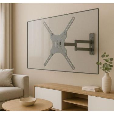 Imagem de Suporte Tv Rack Articulado Led LCD Monitor Plasma 15 20 22 27 29 32 39