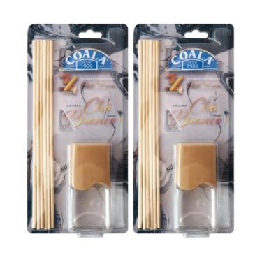 Imagem de Kit 2 Difusores de Aromas Coala Chá Branco 100ml | Perfuma o Ambiente com Aroma Suave e Duradouro