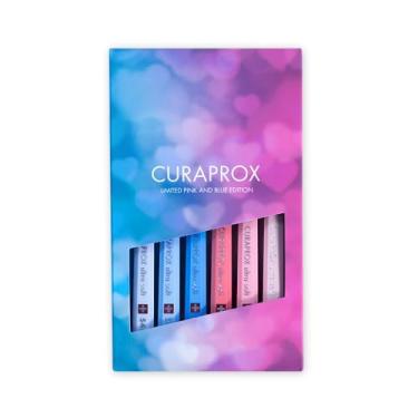 Imagem de ESCOVA DENTAL CURAPROX ULTRA MACIA 5460 BLUE PINK EDITION
