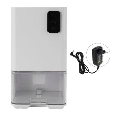 Imagem de HEEPDD Desumidificador Portátil, 300 Ml/dia, Tanque 1.2L, Com Função de Secagem de Roupas, Para Casa, Porão, Quarto, Sala